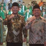 Bersama Wagub Erwan, Bupati Dony Hadiri Inagurasi PW GP Ansor Jabar