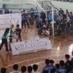 Kejuaraan Basket Pelajar 3 on 3 Ditutup Wabup Sumedang
