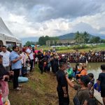 Ribuan Warga Meriahkan Ngagogo Lauk di Kolam Depan Masjid Al Kamil, Hari Jadi Sumedang ke-448